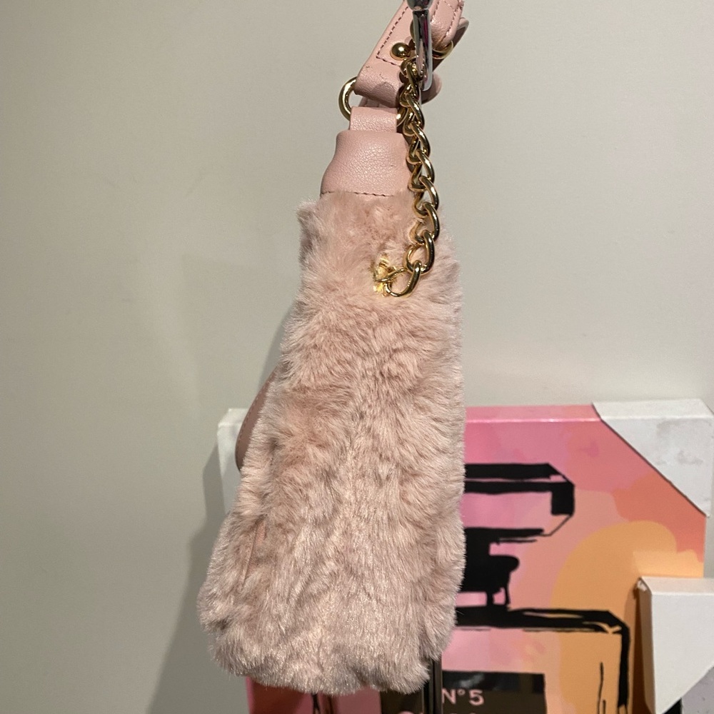 Juicy Couture Faux Fur Semi Charmed Coho Crossbody Bag View 4